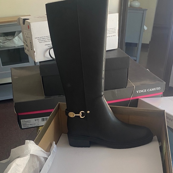 Giani Bernini Shoes - Gian Bernini Black Over the Knee Boots brand new boots from Greece